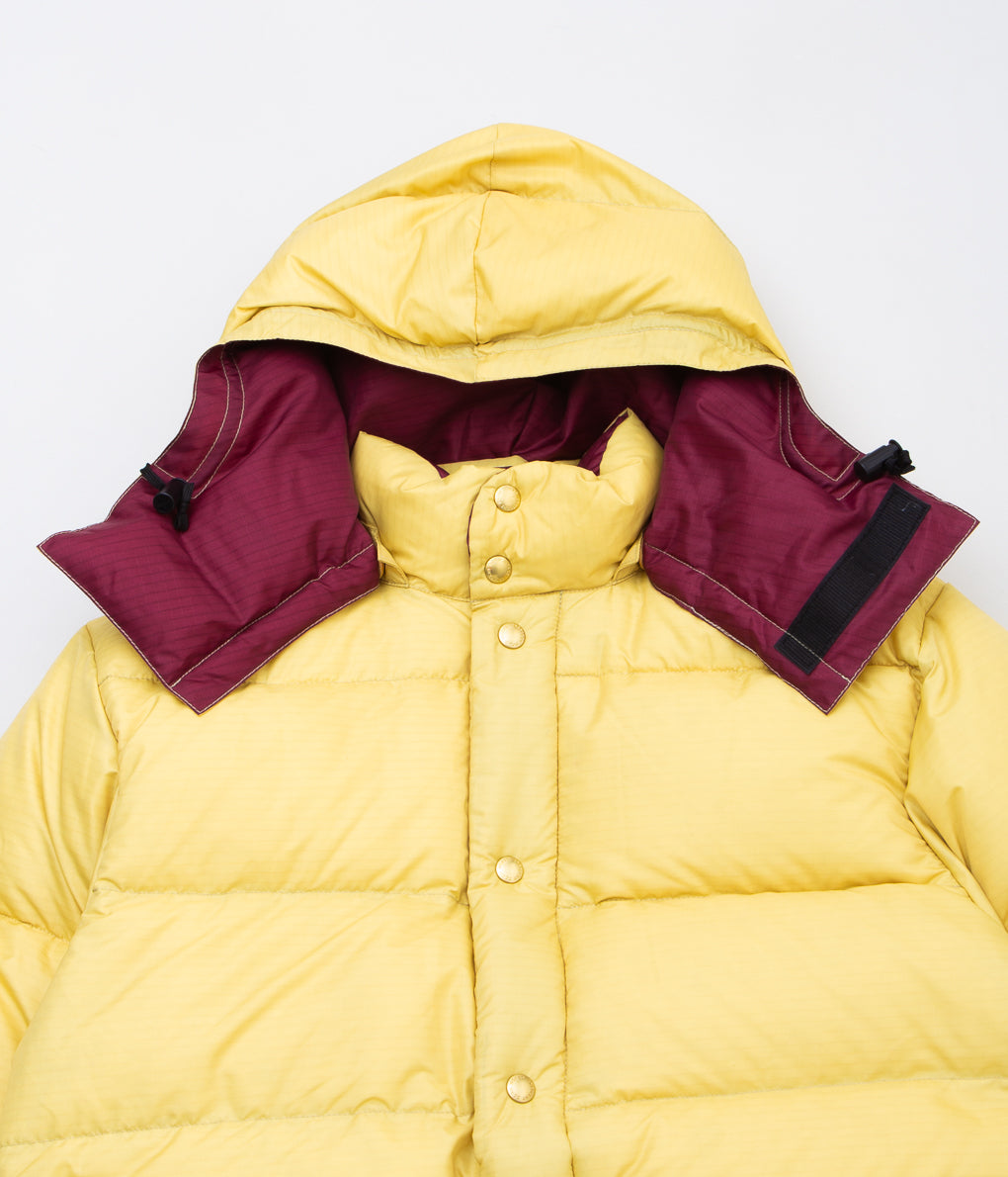 CRESCENT DOWN WORKS "CLASSICO DOWN PARKA"(TAN/BURGUNDY)