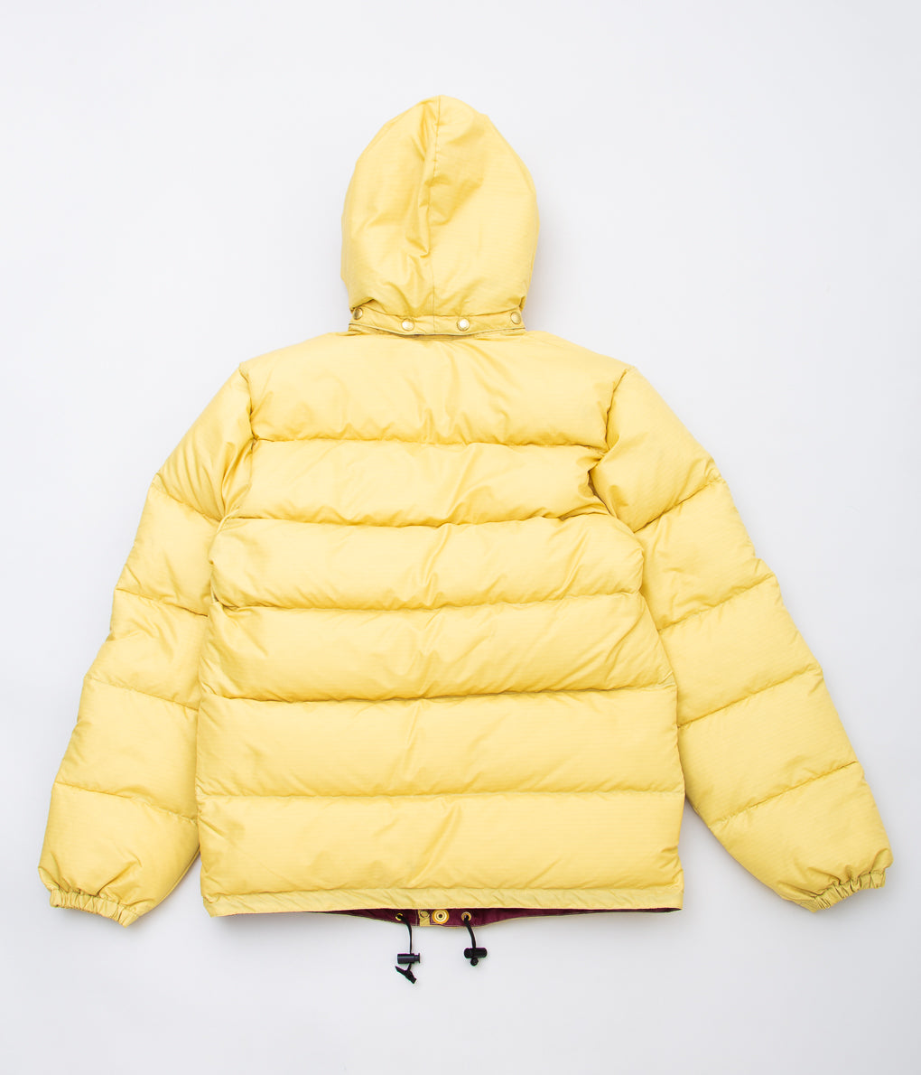 CRESCENT DOWN WORKS "CLASSICO DOWN PARKA"(TAN/BURGUNDY)