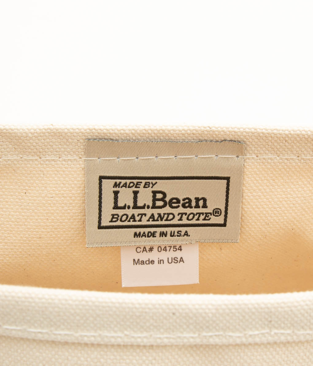 LL BEAN "BOAT&TOTE BAG SMALL"(SLATE)