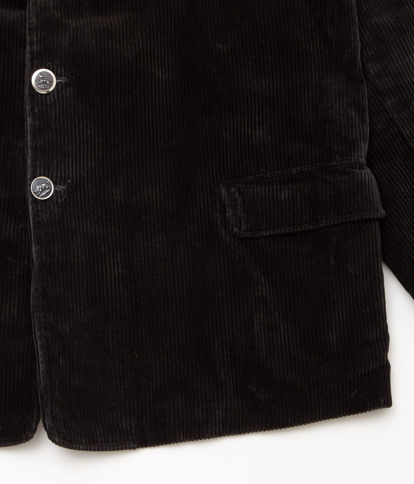 VINTAGE CLOTHING "1940's CORDUROY HUNTING JACKET"(BLACK)