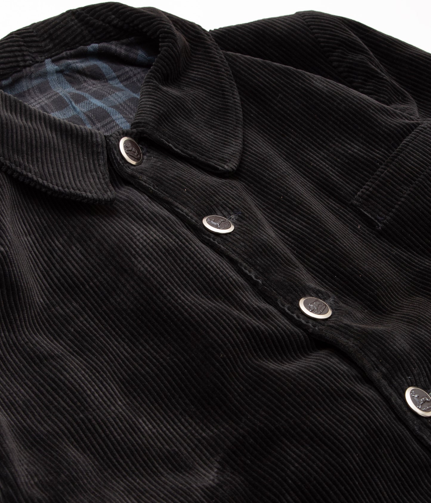 VINTAGE CLOTHING "1940's CORDUROY HUNTING JACKET"(BLACK)