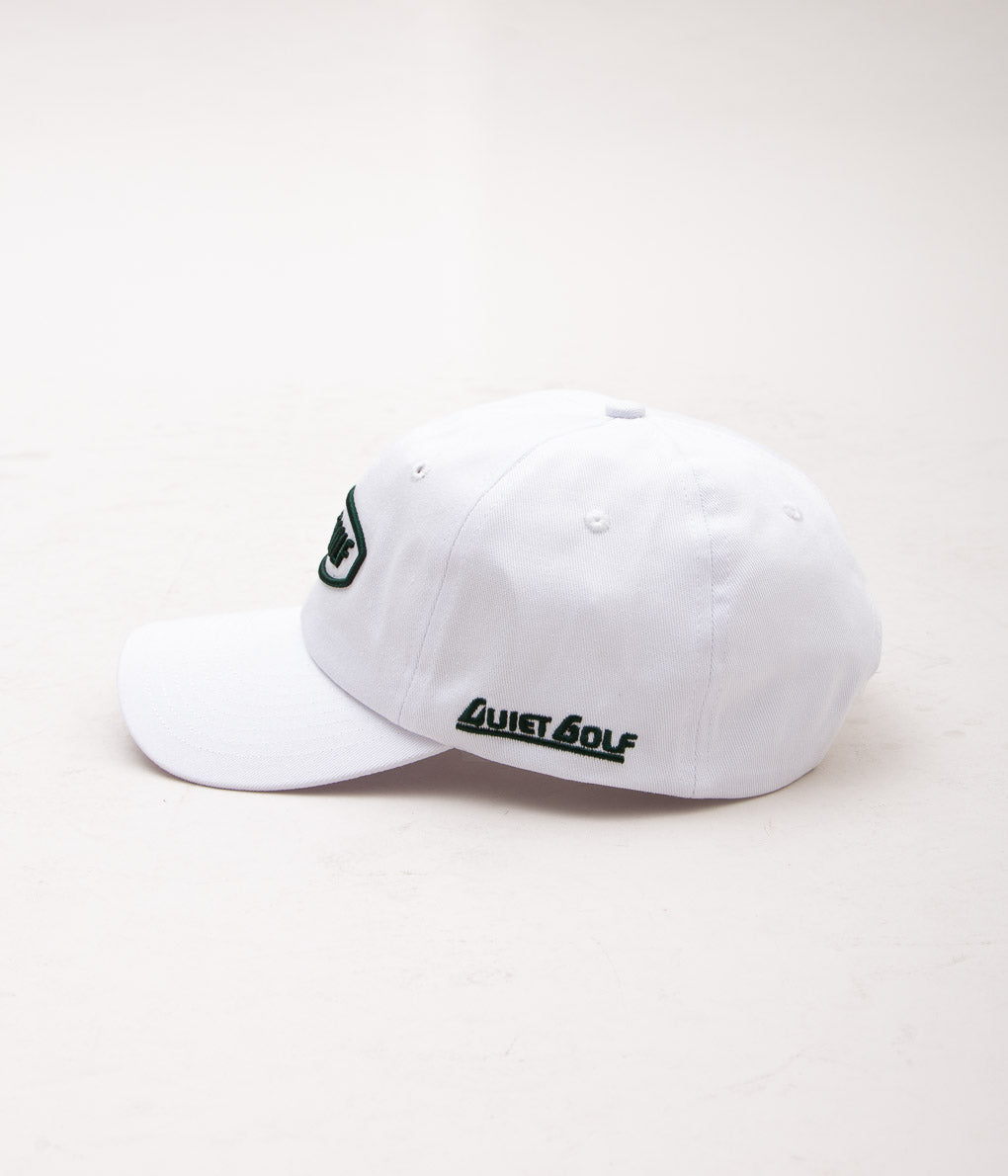 QUIET GOLF "QG TOUR NYLON HAT"(WHITE)