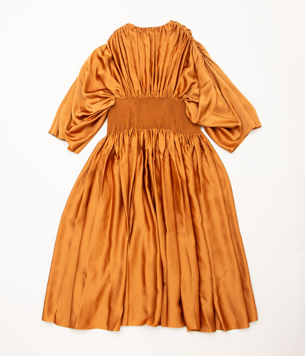 RENATA BRENHA "MESTICA DRESS"(BROWN)