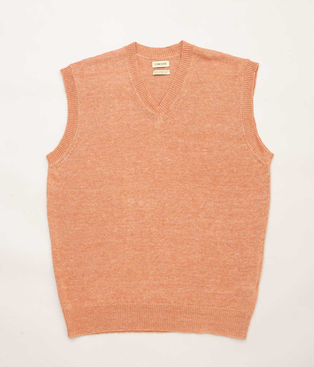 DE BONNE FACTURE''KNITTED VEST''(SIENNA)