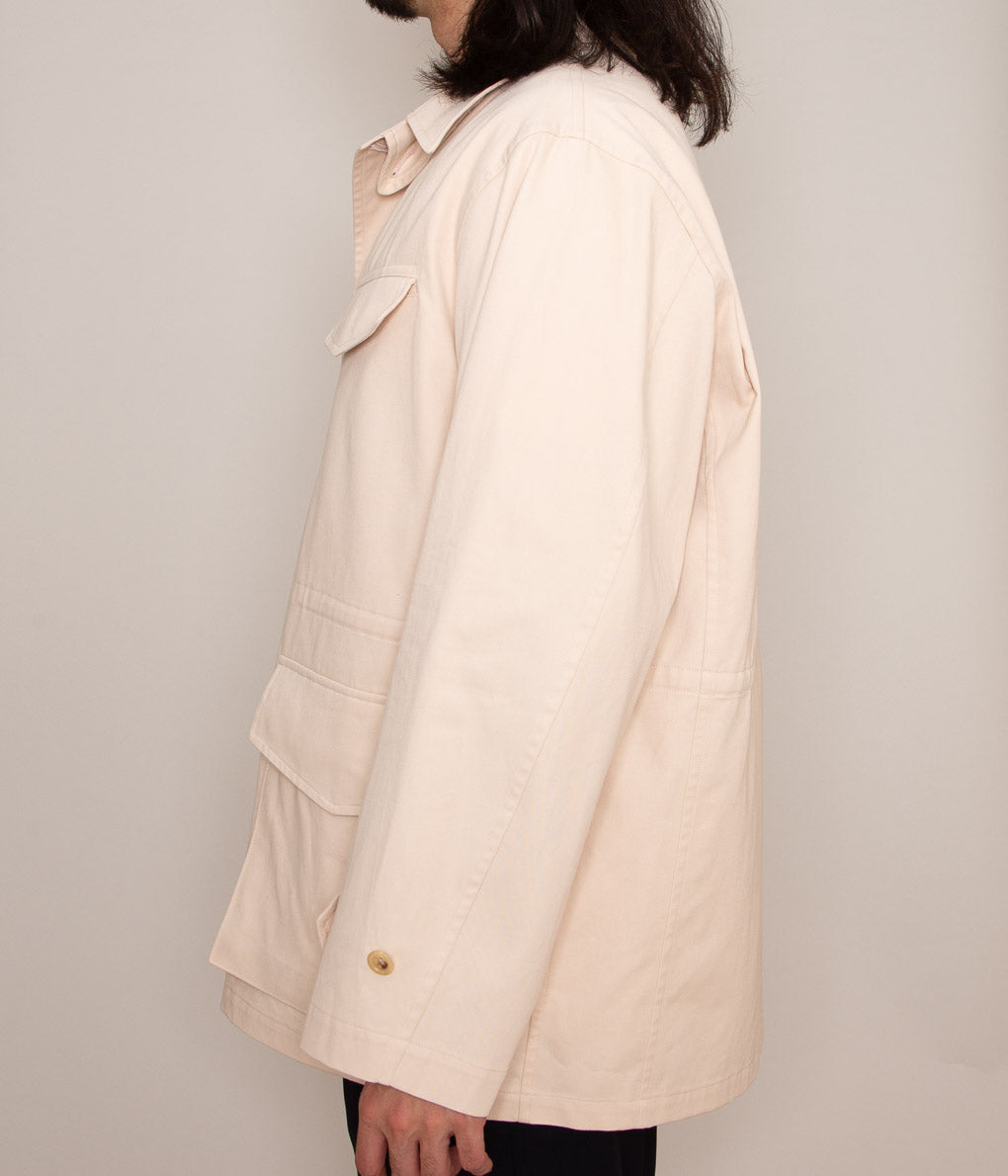 HERILL "EGYPTIAN COTTON FIELD JACKET"(HLBEIGE)