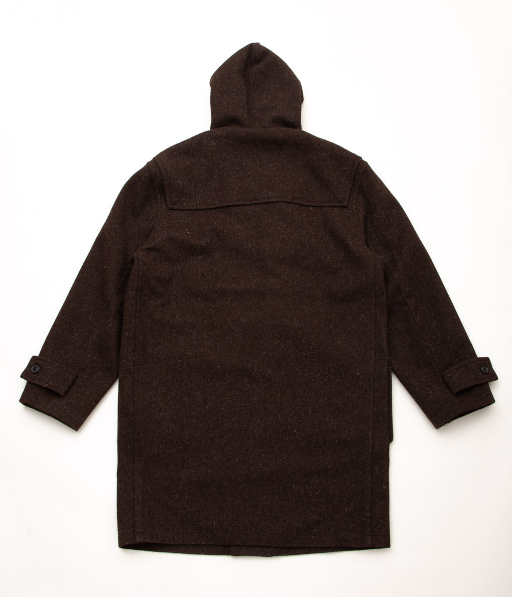 DE BONNE FACTURE"FRENCH REGIONAL WOOL DUFFLE COAT"(EBONY)