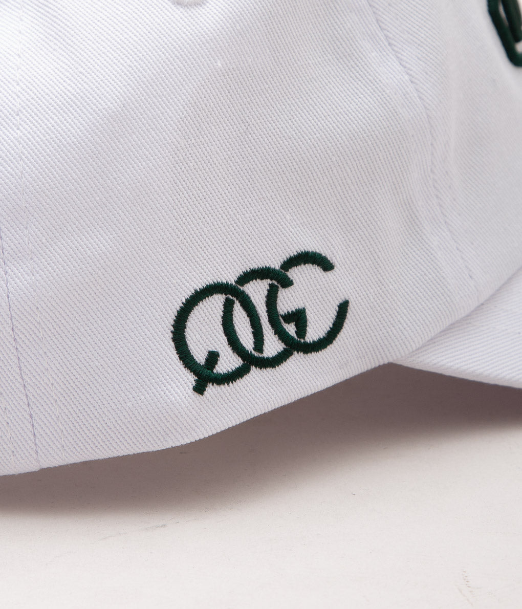 QUIET GOLF "QG TOUR NYLON HAT"(WHITE)