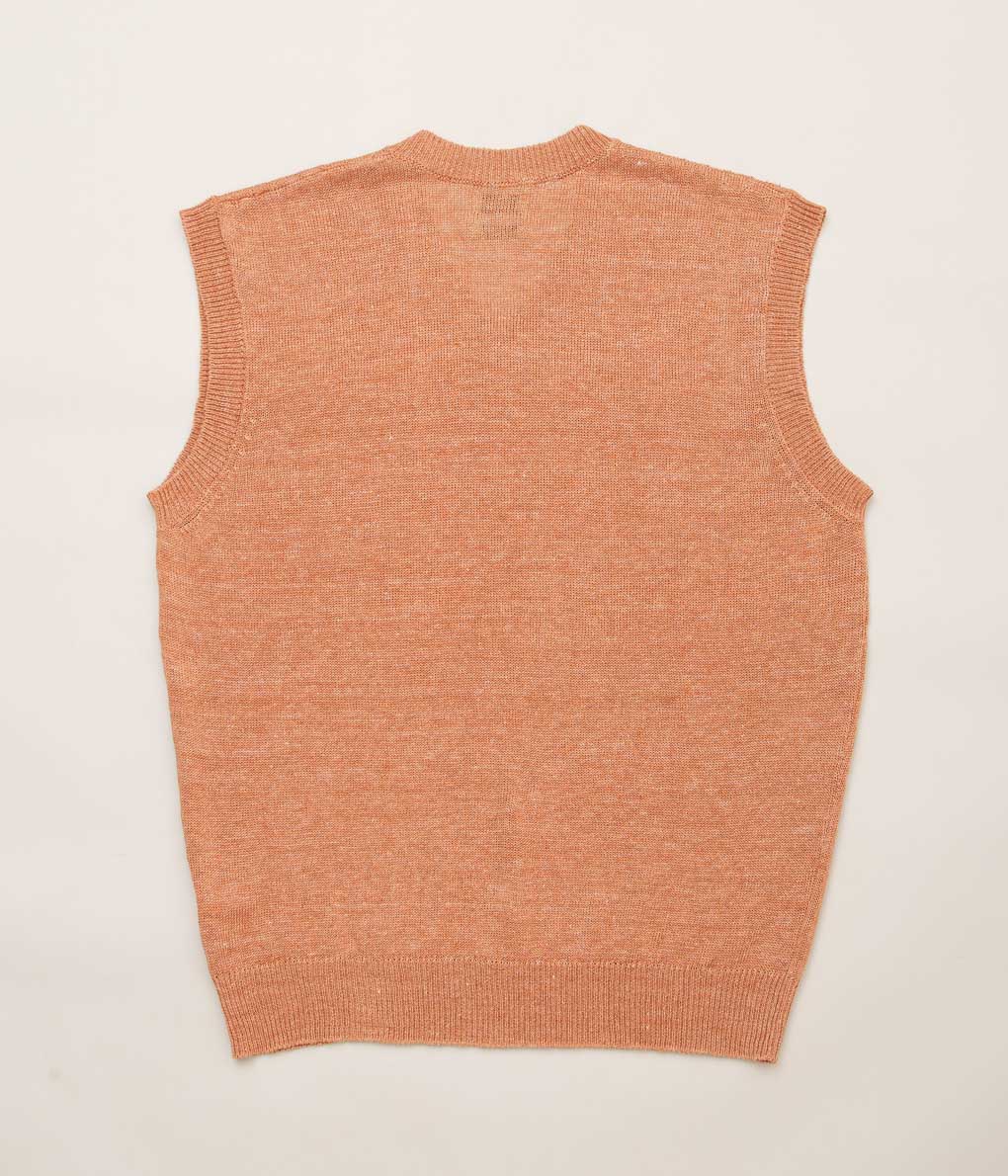 DE BONNE FACTURE''KNITTED VEST''(SIENNA)