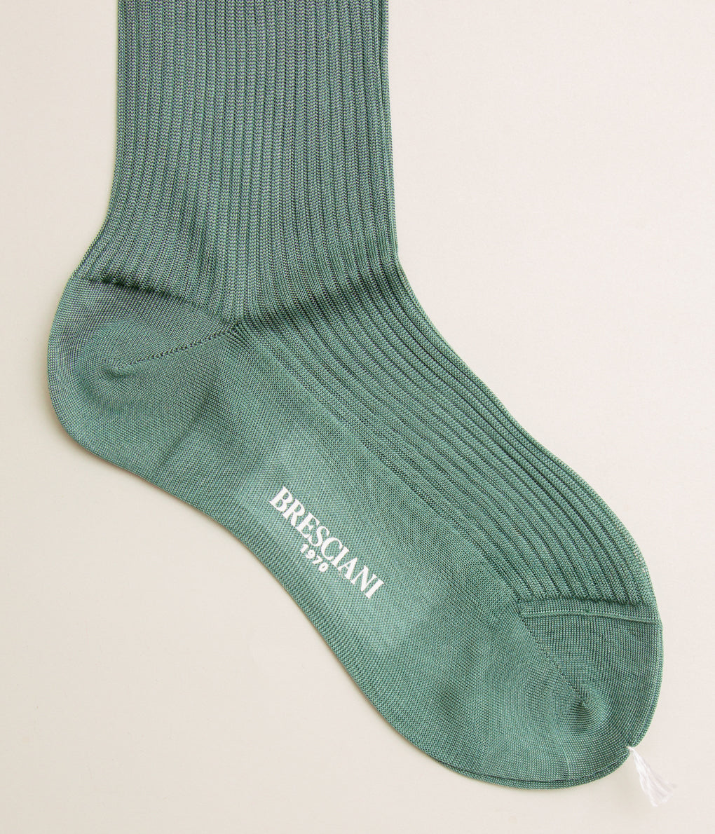 BRESCIANI "THIN RIB"(MINT GREEN)