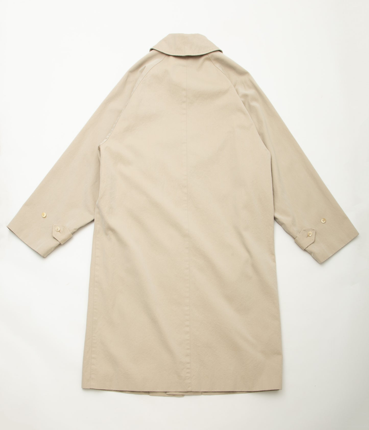 COMOLI ''コットンギャバ バルカラーコート'' (BEIGE)