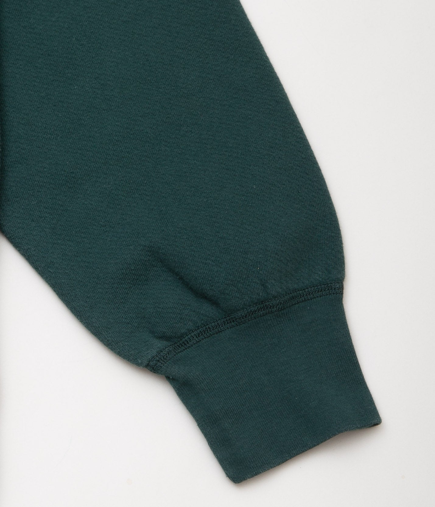 SOFT GOODS "9OZ FLEECE CREW NECK SWEAT"(LEAF GREEN)