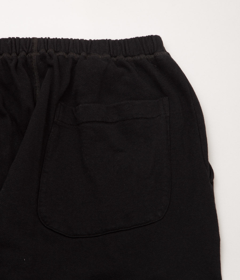 COMOLI''製品染 裏毛 パンツ''(INK BLACK)