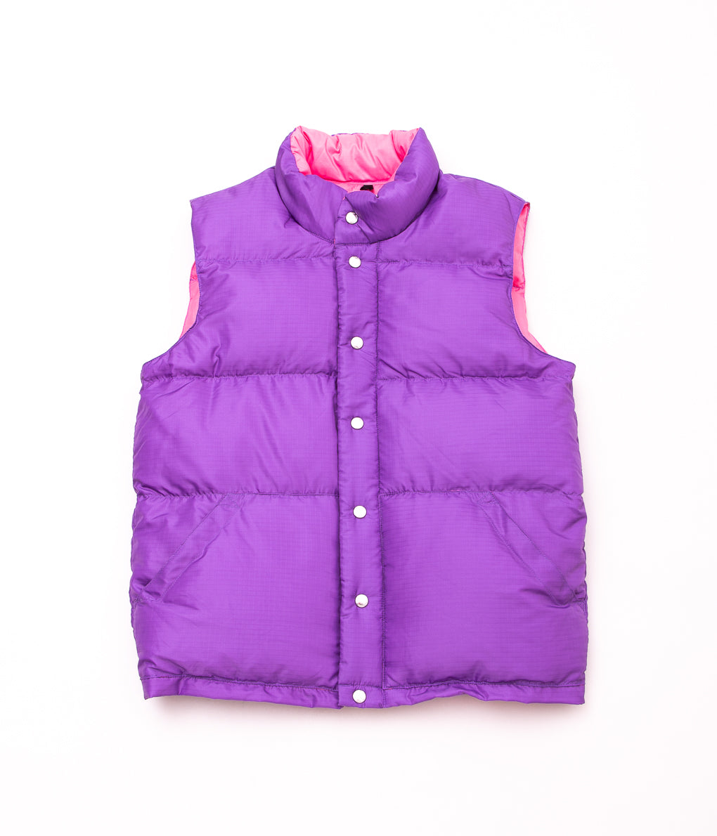 CRESCENT DOWN WORKS "ITALIAN VEST"(PURPLE/BERRY)