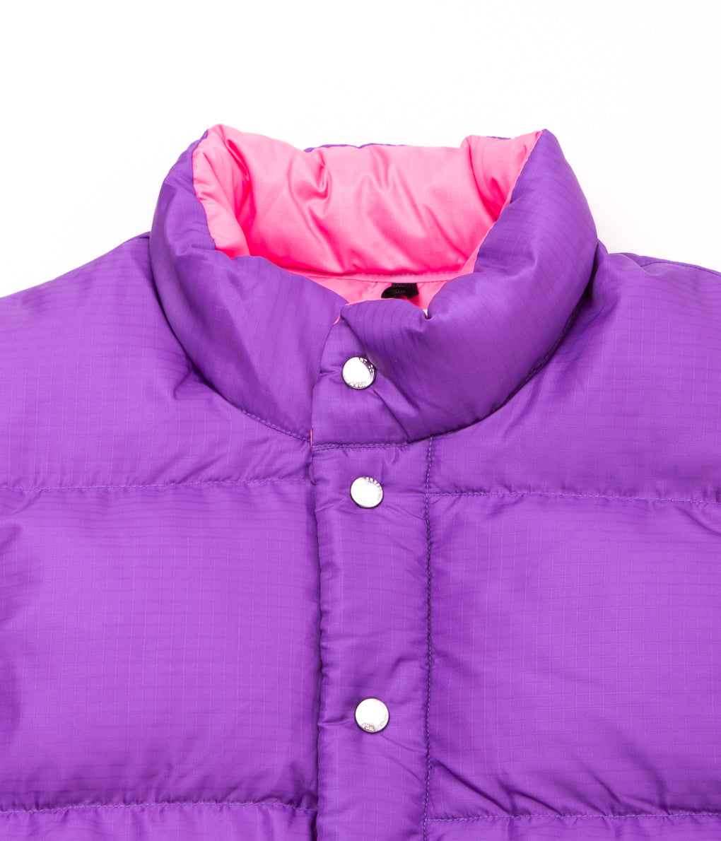 CRESCENT DOWN WORKS "ITALIAN VEST"(PURPLE/BERRY)