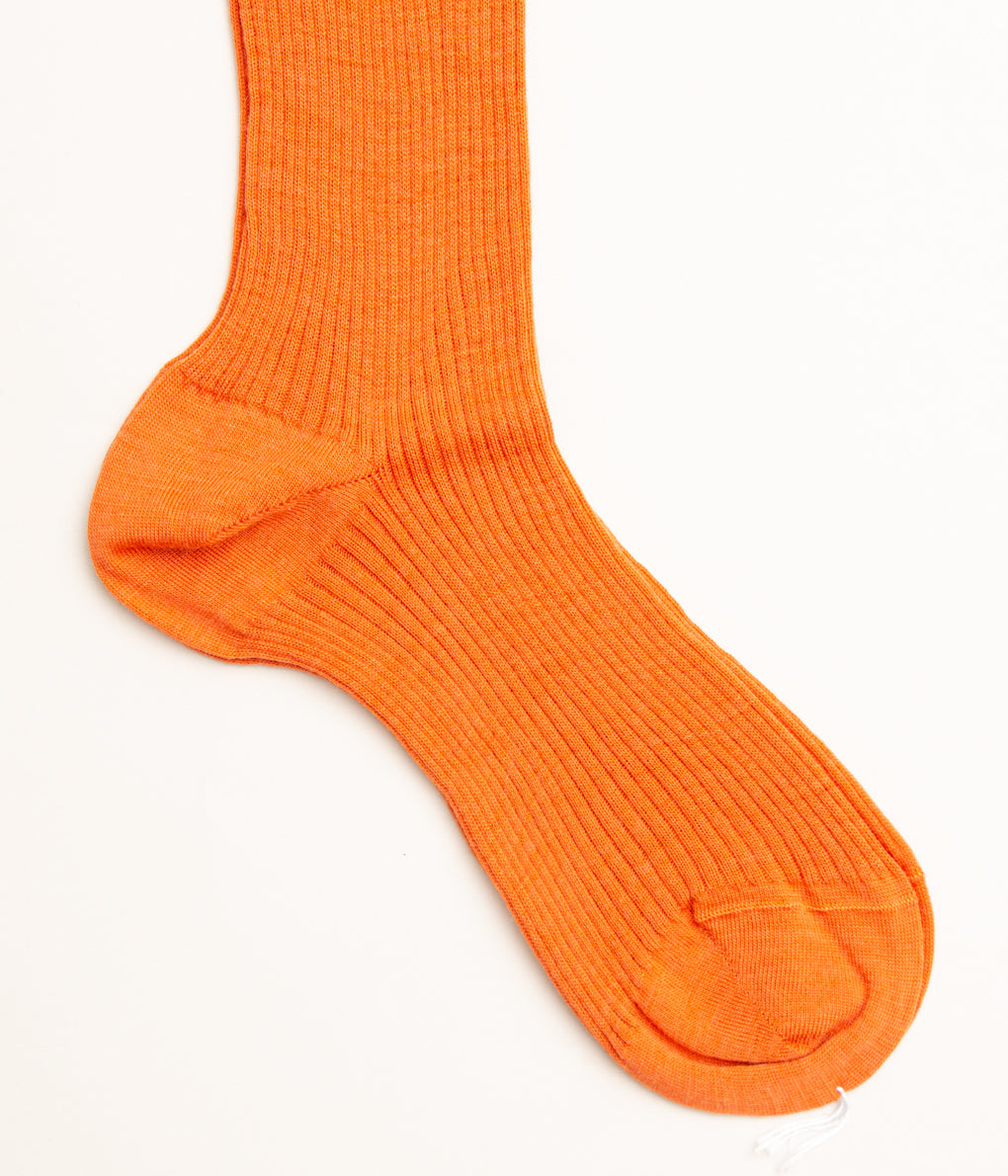 BRESCIANI "THIN RIB LONG"(ORANGE)