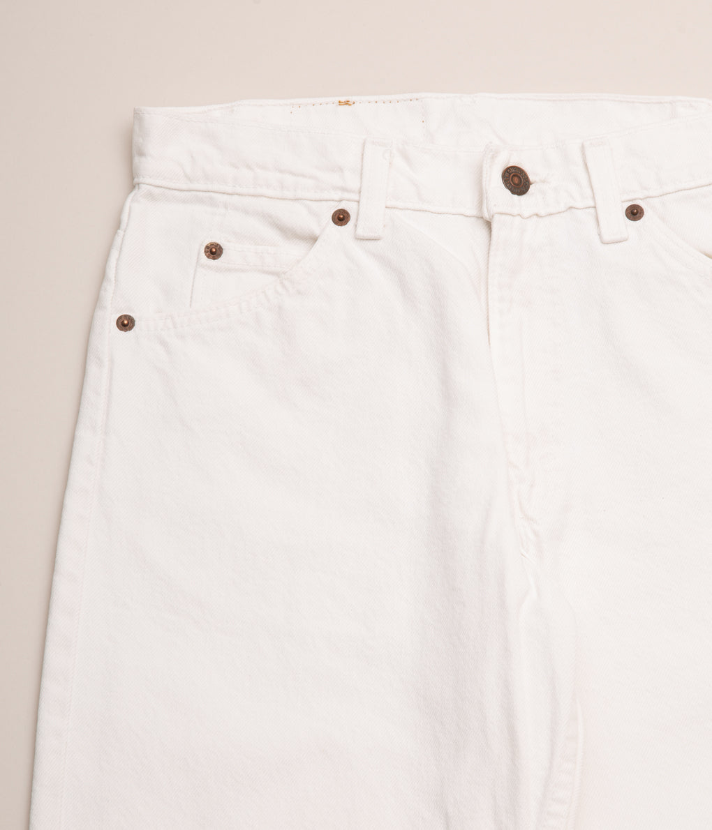 VINTAGE CLOTHING "90's LEVI‘S 550 WHITE MADE IN USA "(W29)