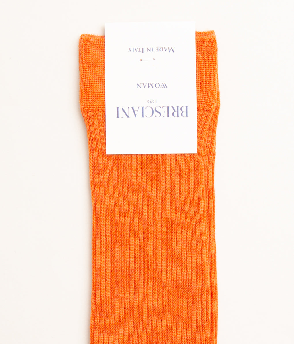 BRESCIANI "THIN RIB LONG"(ORANGE)