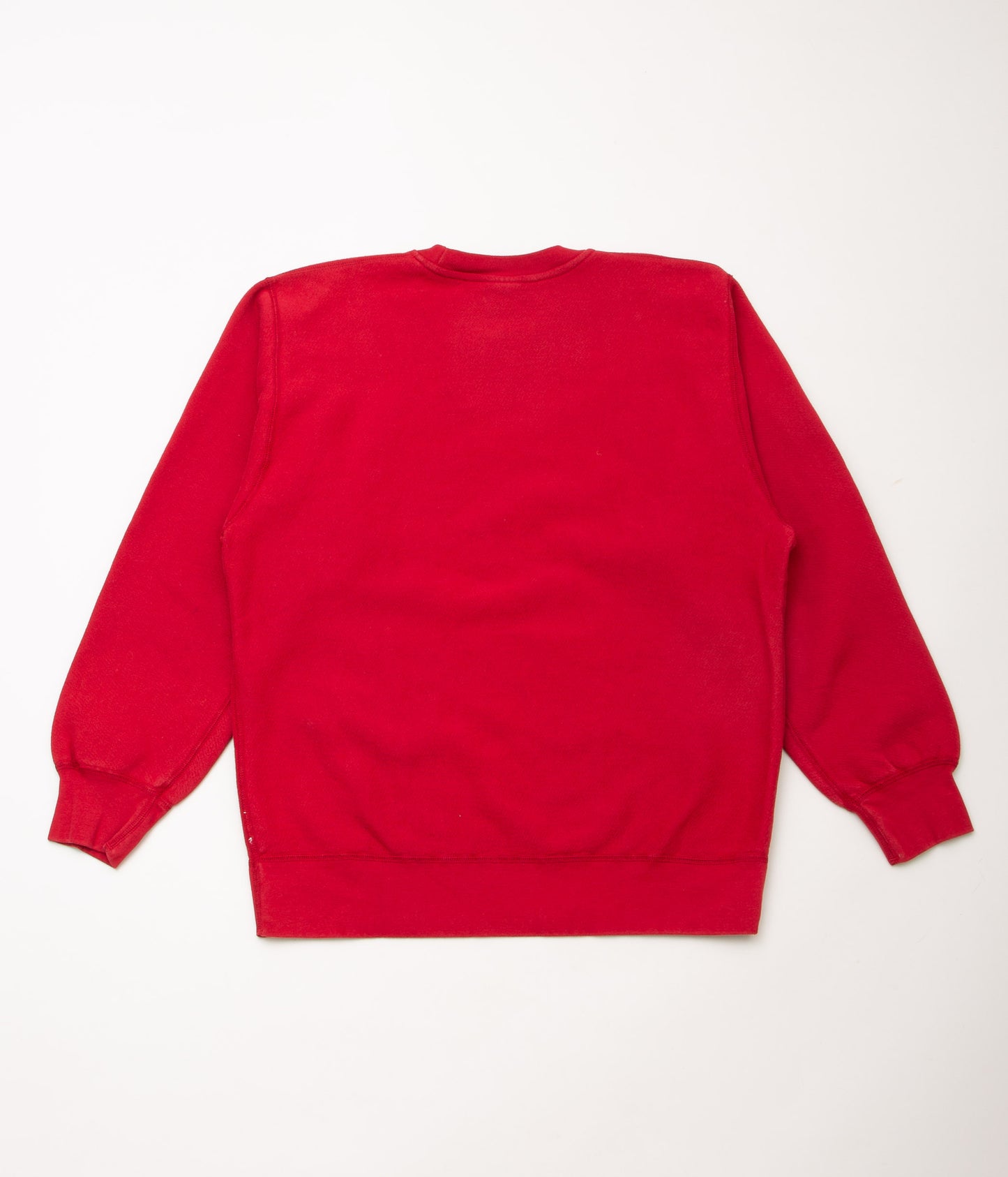 SOFT GOODS "9OZ FLEECE CREW NECK SWEAT"(FIRETRACK RED)