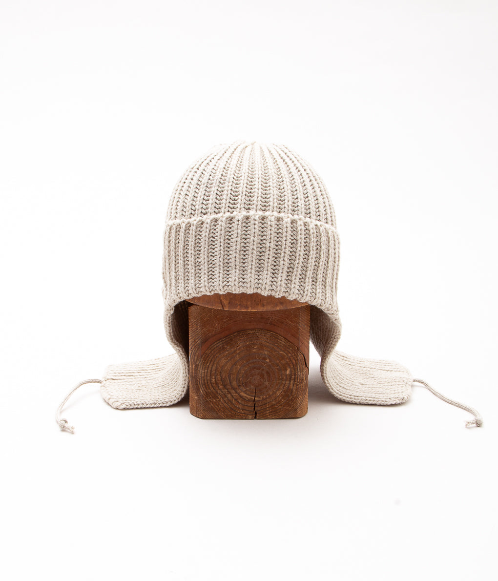HIGHLAND2000 "FLIGHT CAP"(BEIGE / MERINO)
