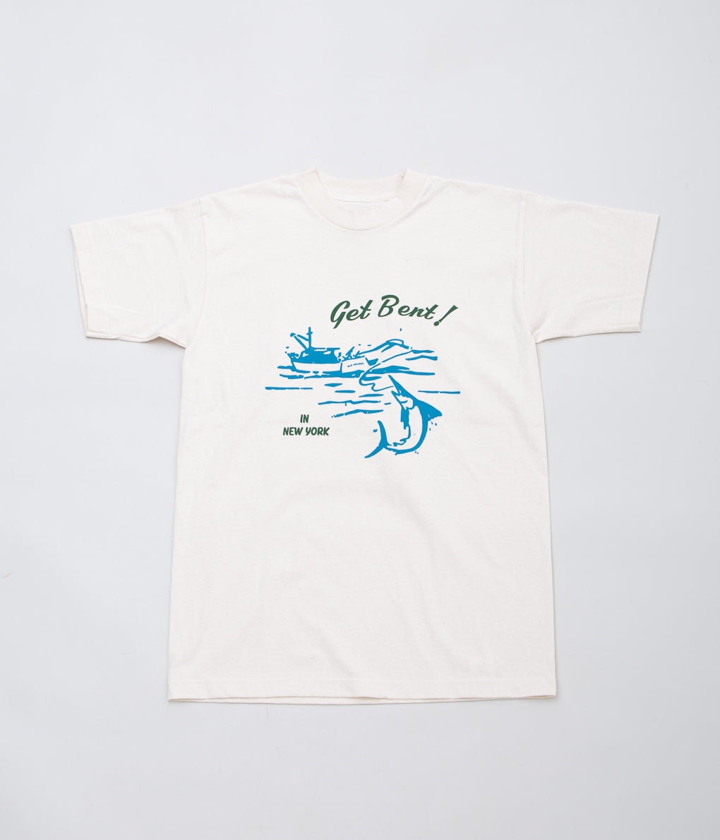 OLD SOLDIER "GET BENT! TEE"(NATURAL)