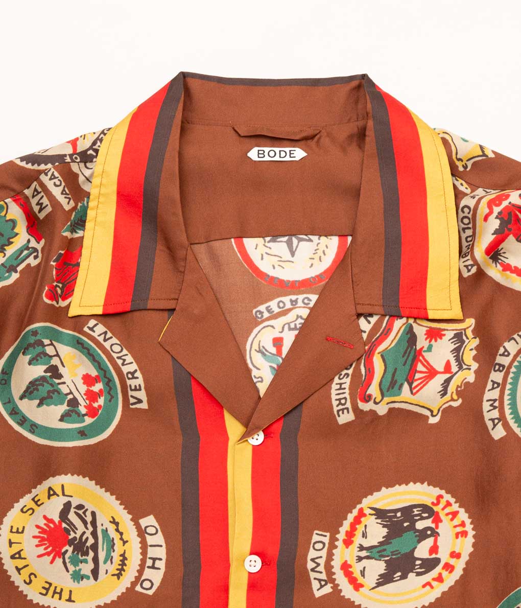 BODE "STATE SEAL LS SHIRT"(MULTI)
