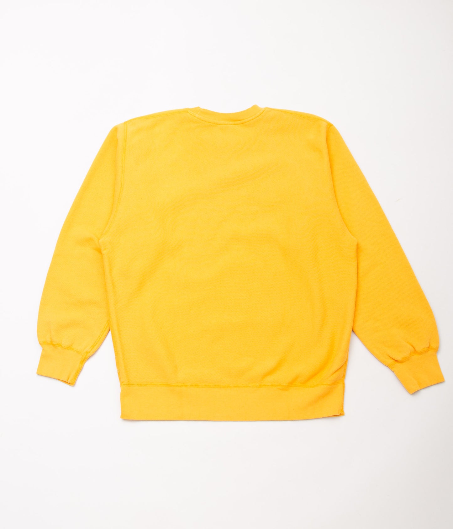 SOFT GOODS "9OZ FLEECE CREW NECK SWEAT"(ATHLETIC GOLD)