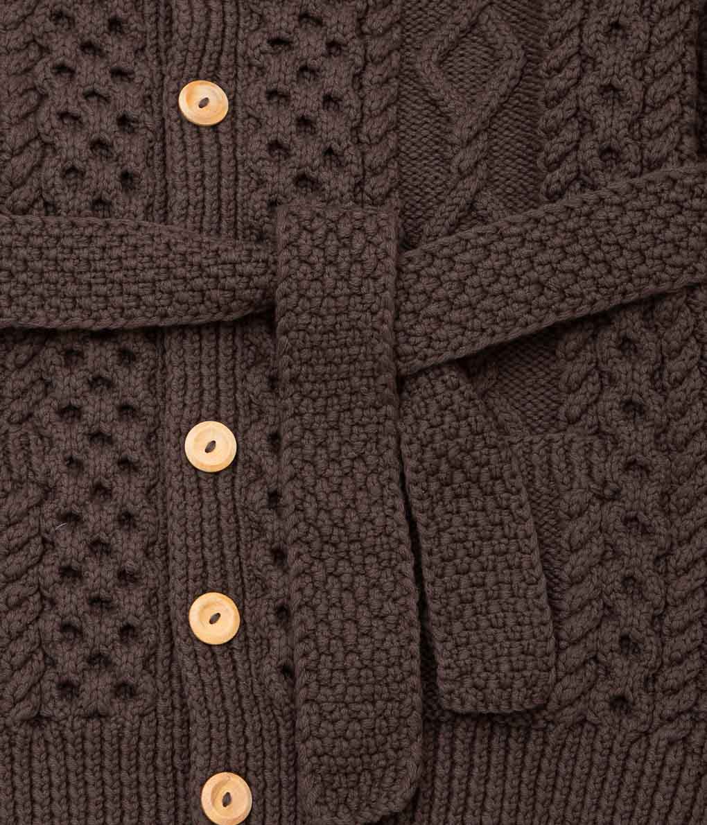 INVERALLAN "6A LONG SHAWL CARDIGAN (CASHMERE)" (SCOUT)