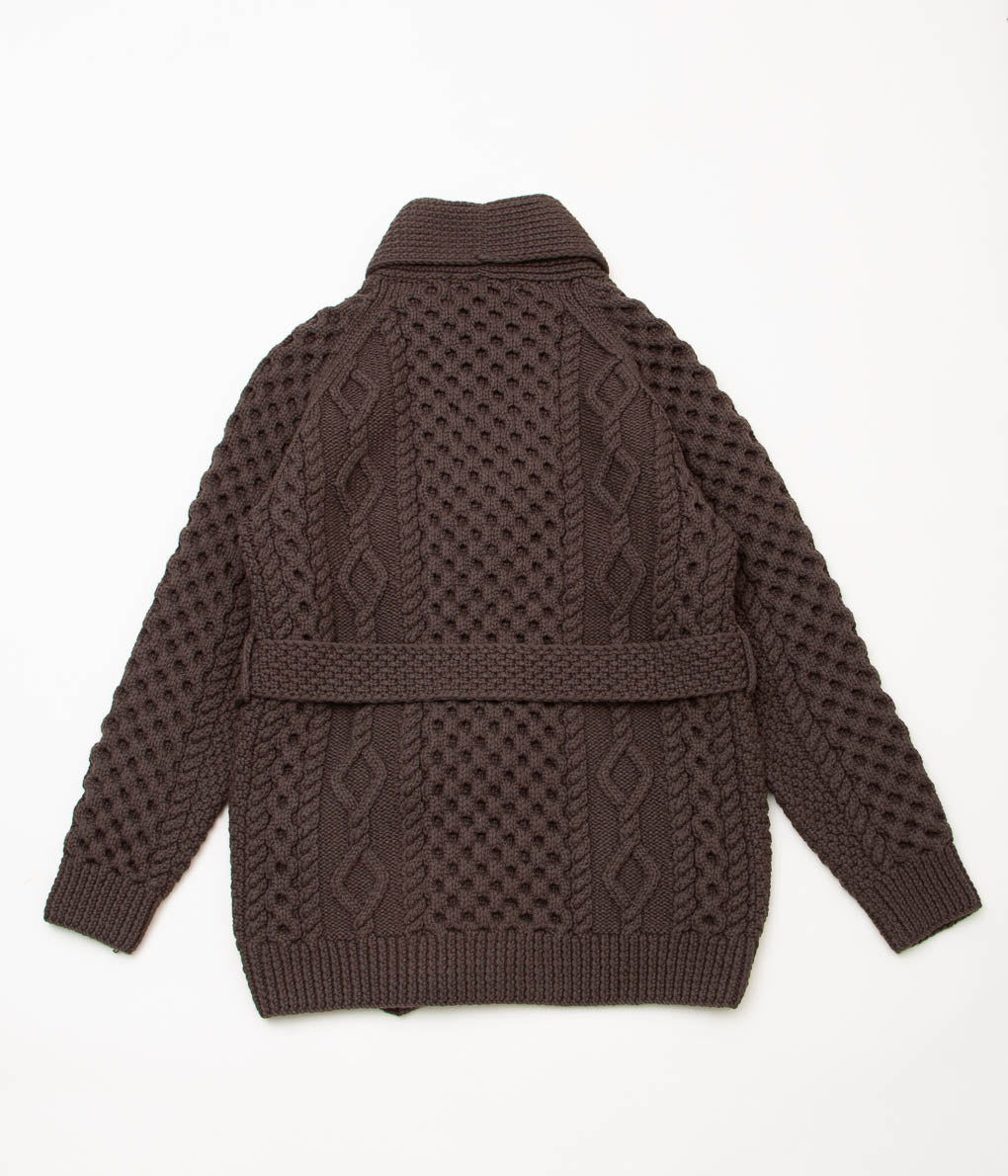 INVERALLAN "6A LONG SHAWL CARDIGAN (CASHMERE)" (SCOUT)