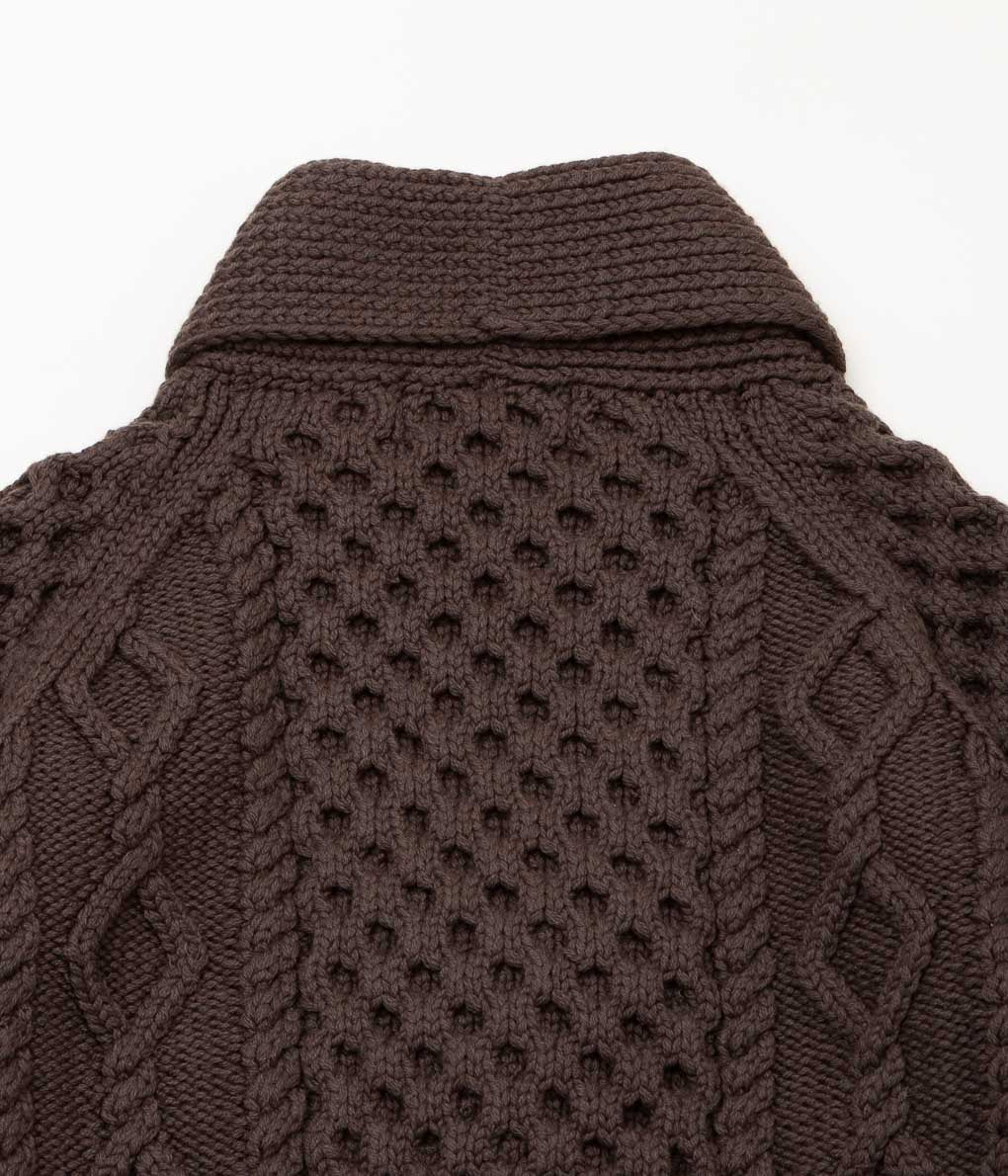 INVERALLAN "6A LONG SHAWL CARDIGAN (CASHMERE)" (SCOUT)