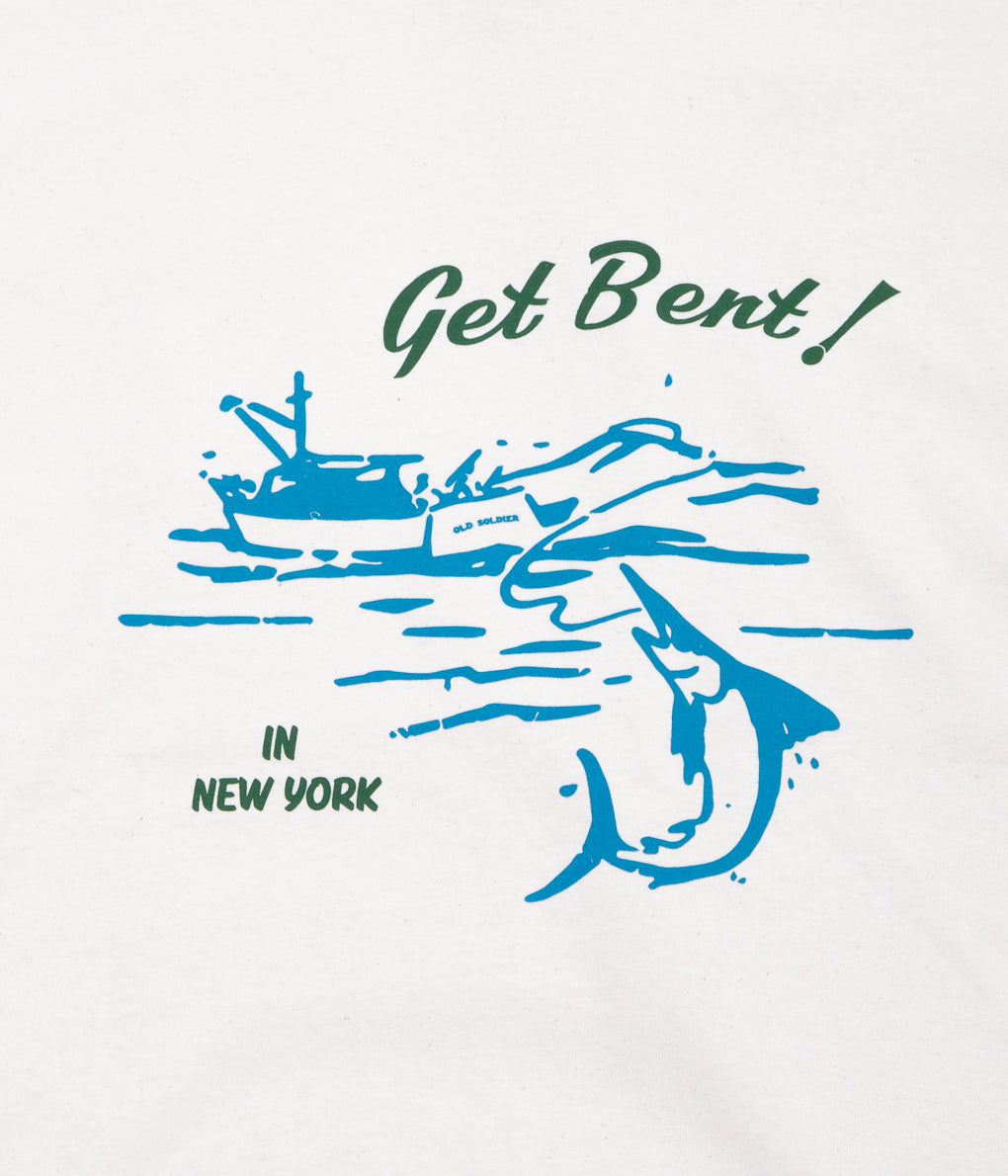 OLD SOLDIER "GET BENT! TEE"(NATURAL)