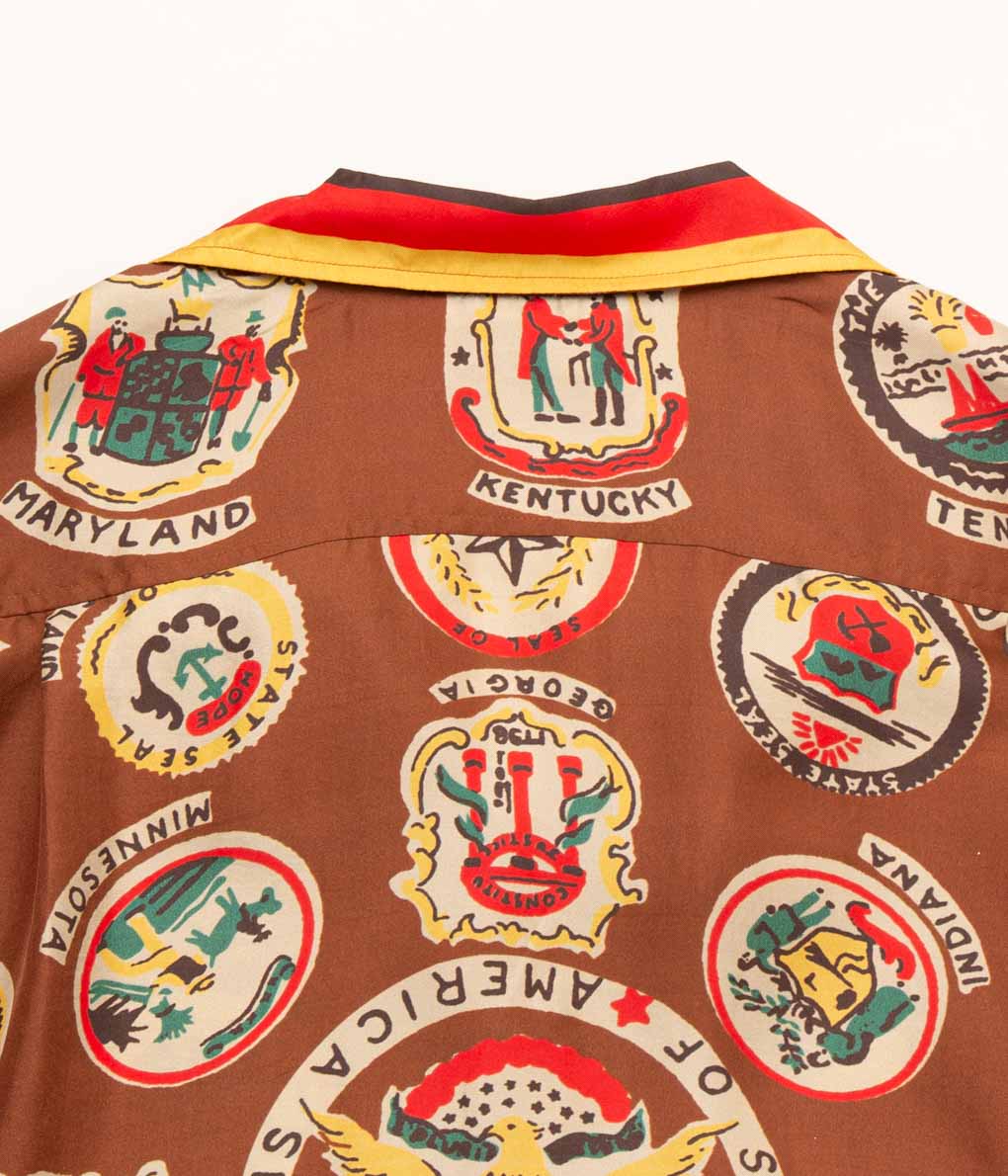 BODE "STATE SEAL LS SHIRT"(MULTI)