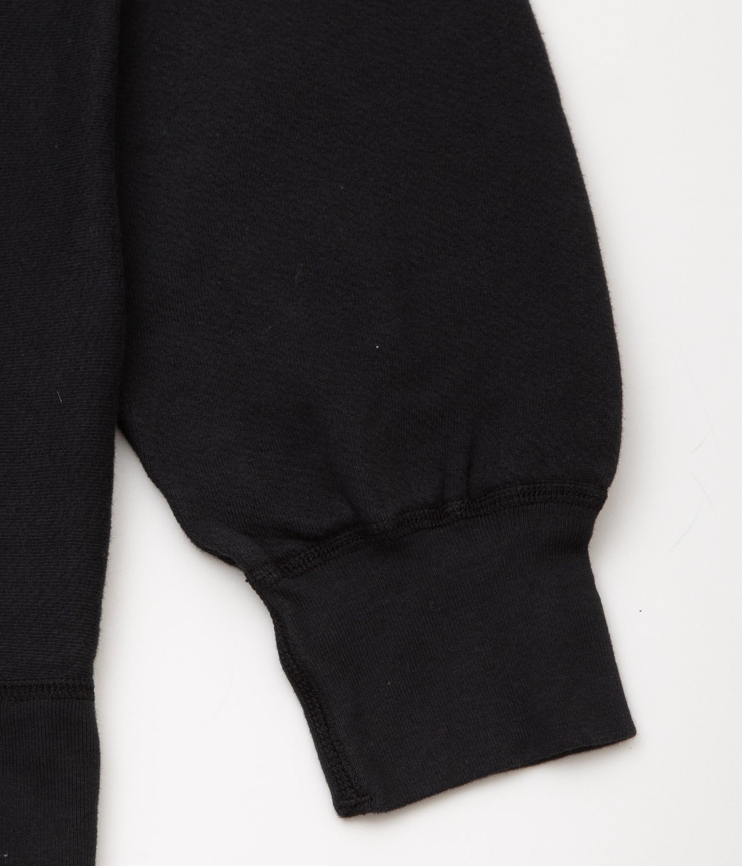 SOFT GOODS "9OZ FLEECE CREW NECK SWEAT"(VINTAGE BLACK)