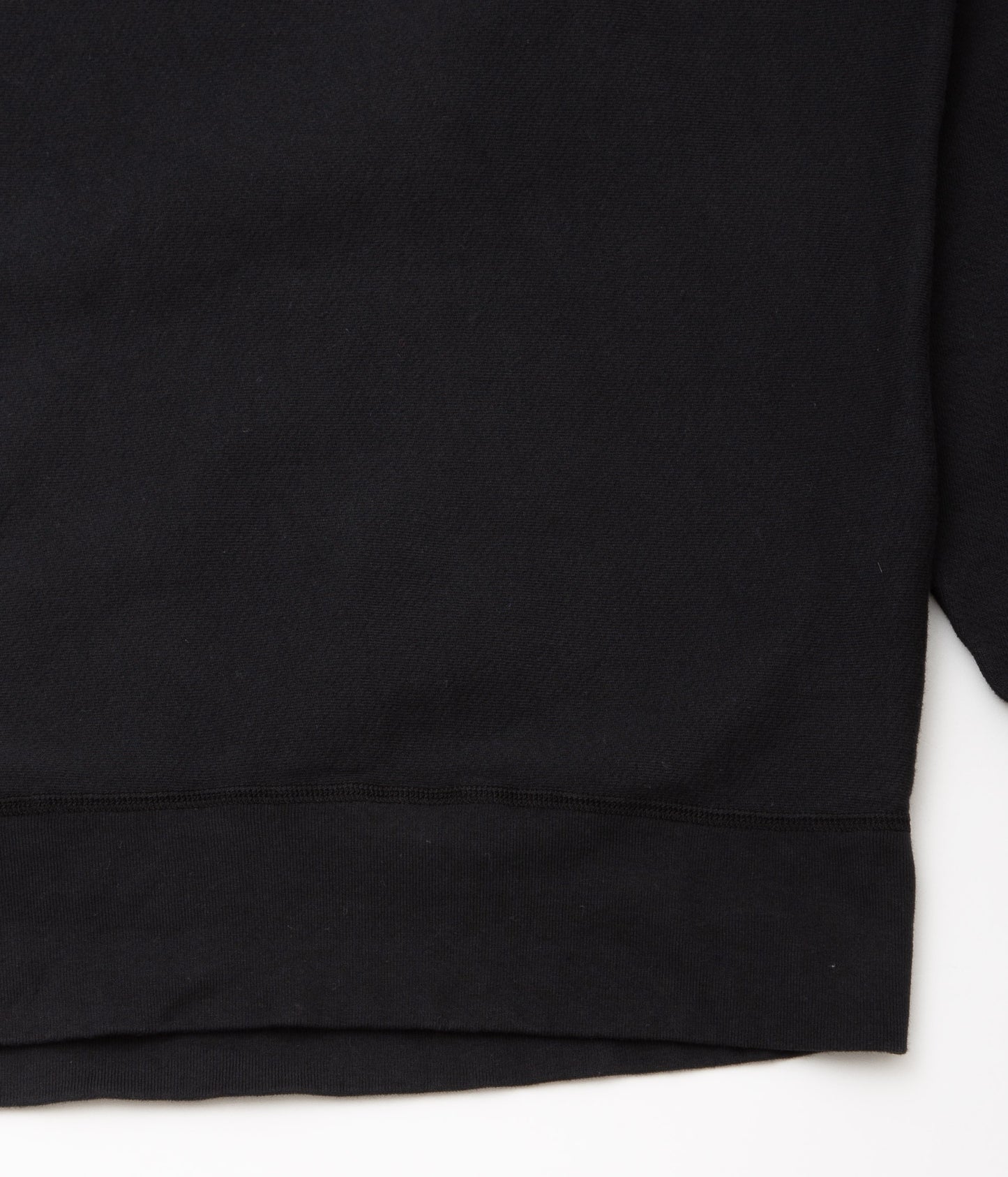 SOFT GOODS "9OZ FLEECE CREW NECK SWEAT"(VINTAGE BLACK)