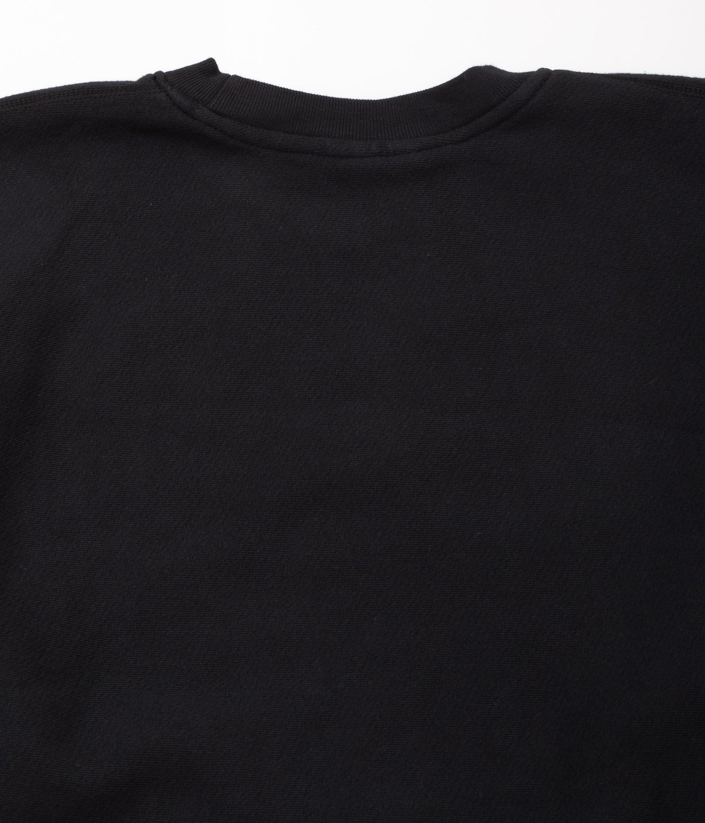 SOFT GOODS "9OZ FLEECE CREW NECK SWEAT"(VINTAGE BLACK)