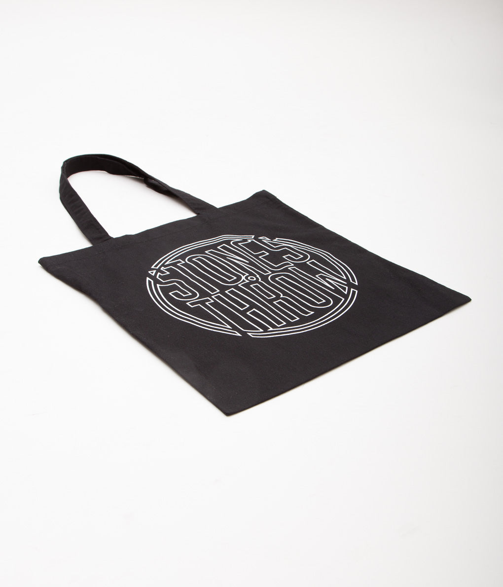 STONES THROW RECORDS ''TOTE BAG'' (BLACK)