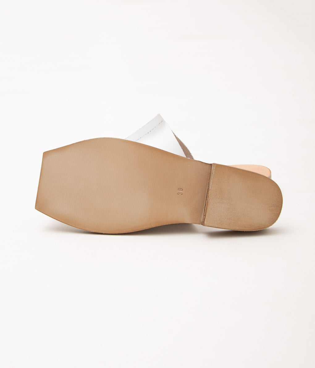 GABRIELA COLL GARMENTS "NO.7 BABOUCHE"(WHITE)