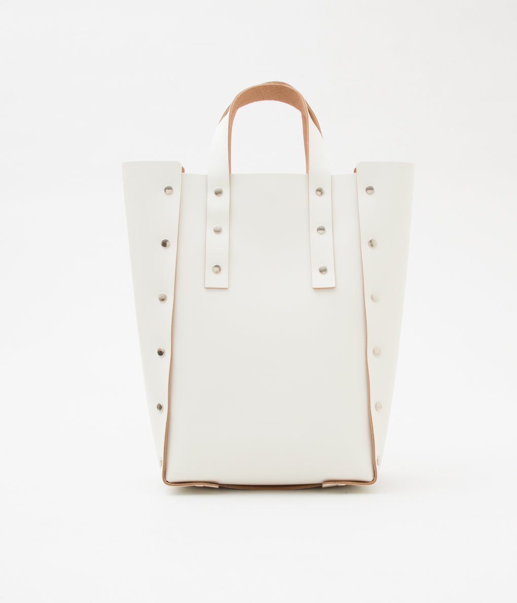 【新品未使用】 assemble hand bag tall S ホワイトHende