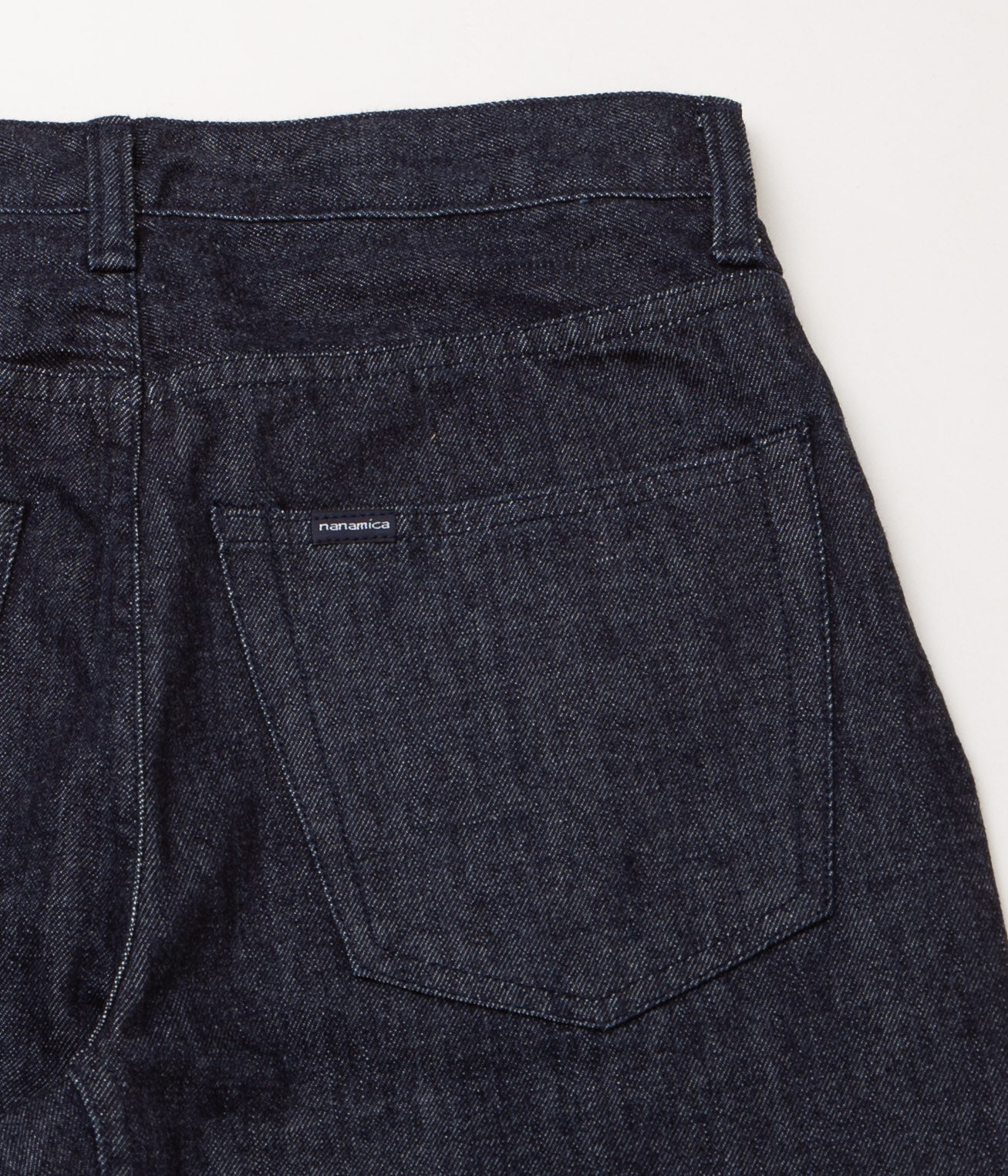 NANAMICA "5POCKETS STRAIGHT DENIM PANTS"(INDIGO)