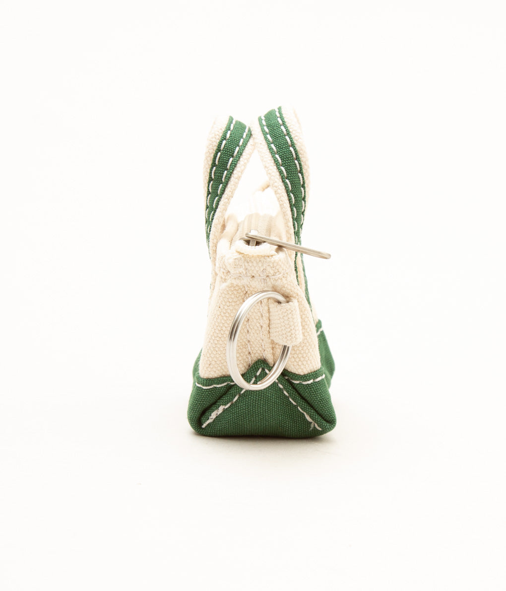 LL BEAN "LL BEAN TOTE BAG KEY CHAIN"(GREEN)