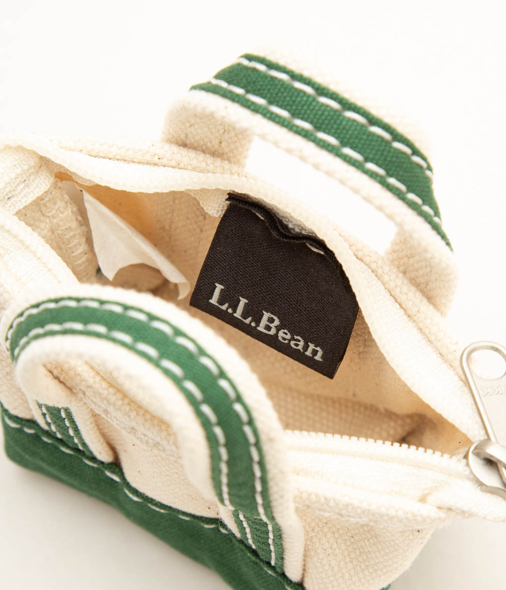LL BEAN "LL BEAN TOTE BAG KEY CHAIN"(GREEN)