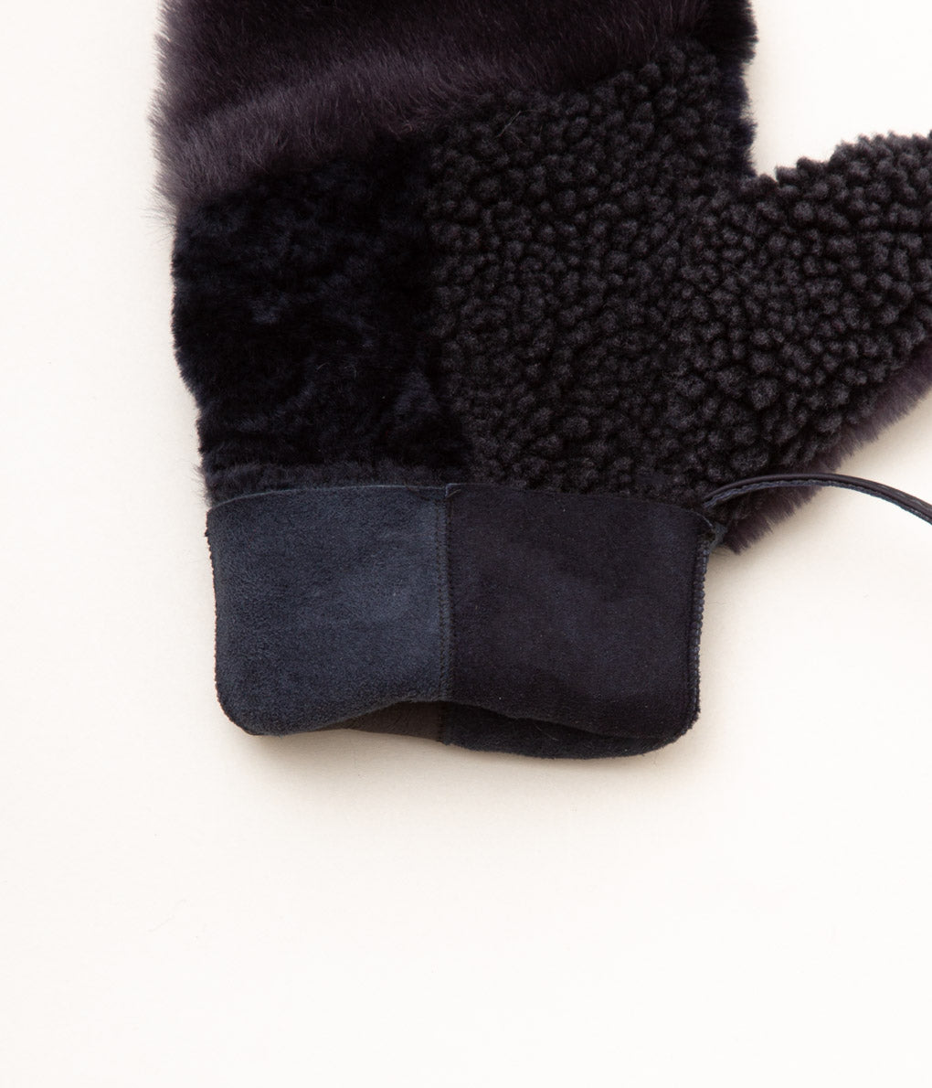 ELEPH PATCH GLOVES"(NAVY)