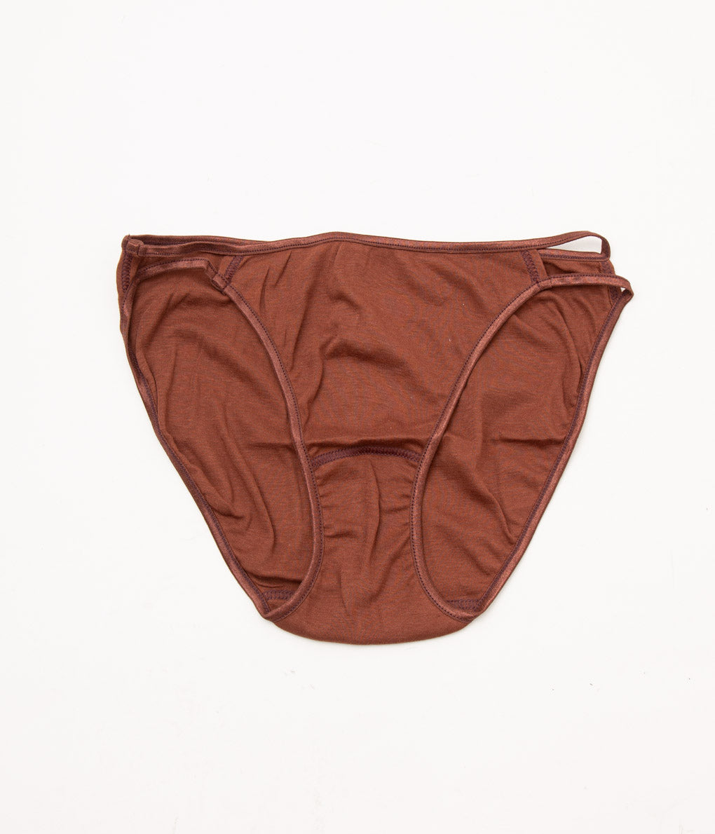 SOUPLE LUZ "W STRAP SHORTS"(CHESTNUT)