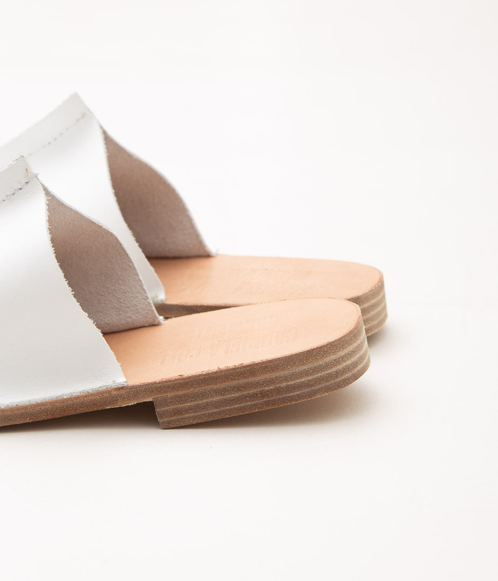 GABRIELA COLL GARMENTS "NO.7 BABOUCHE"(WHITE)