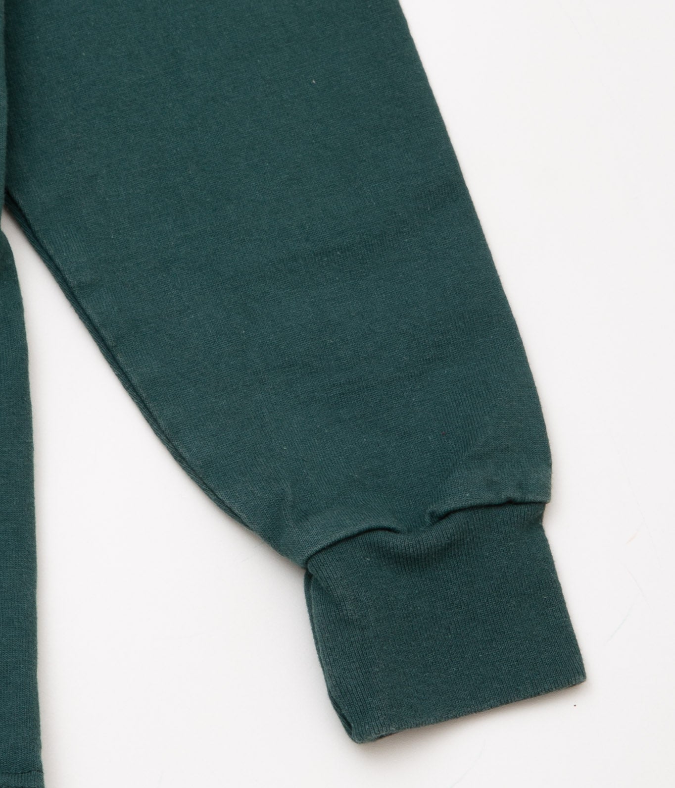 SOFT GOODS "HEAVY WEIGHT CREWNECK L/S"(LEAF GREEN)