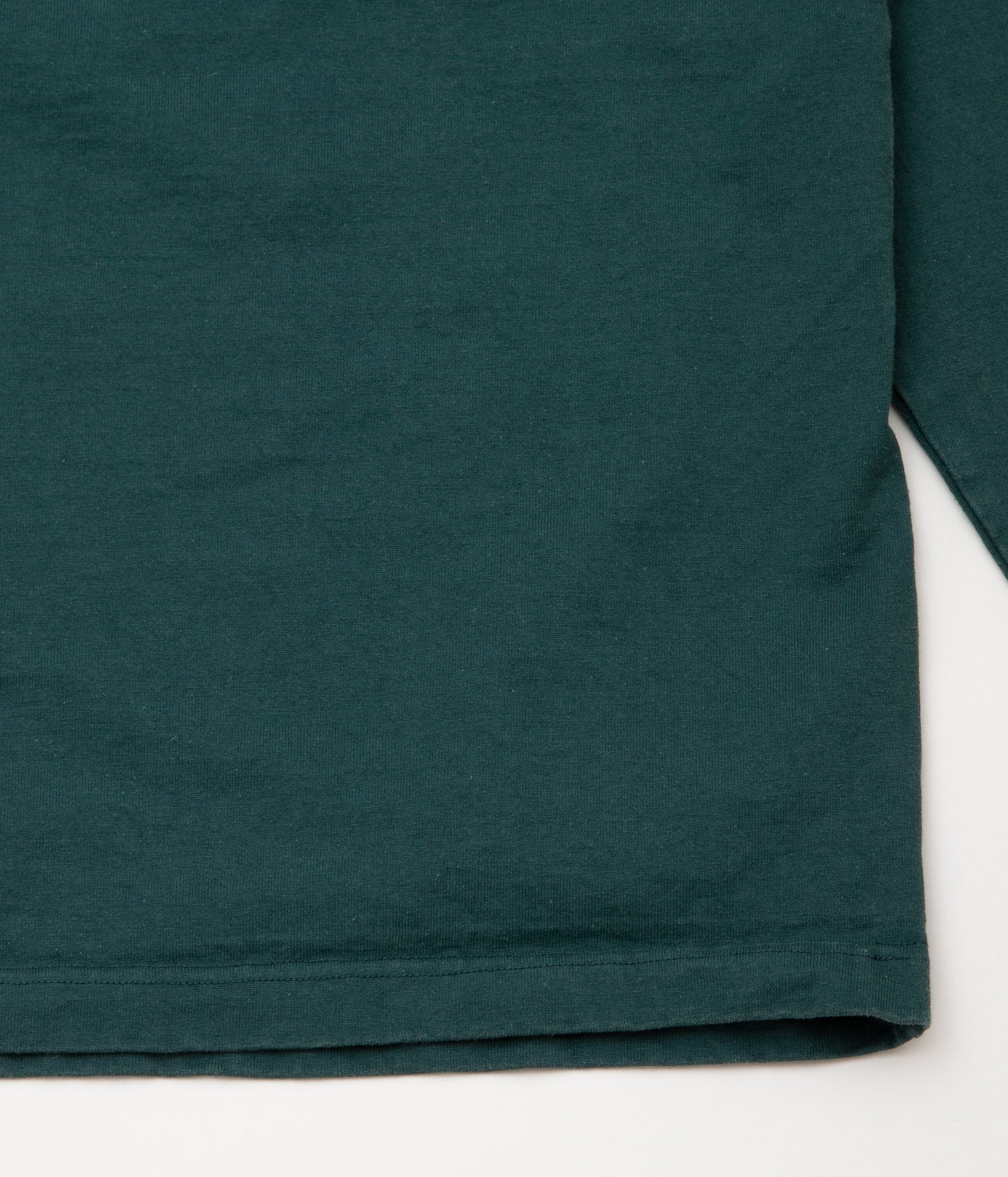 SOFT GOODS "HEAVY WEIGHT CREWNECK L/S"(LEAF GREEN)