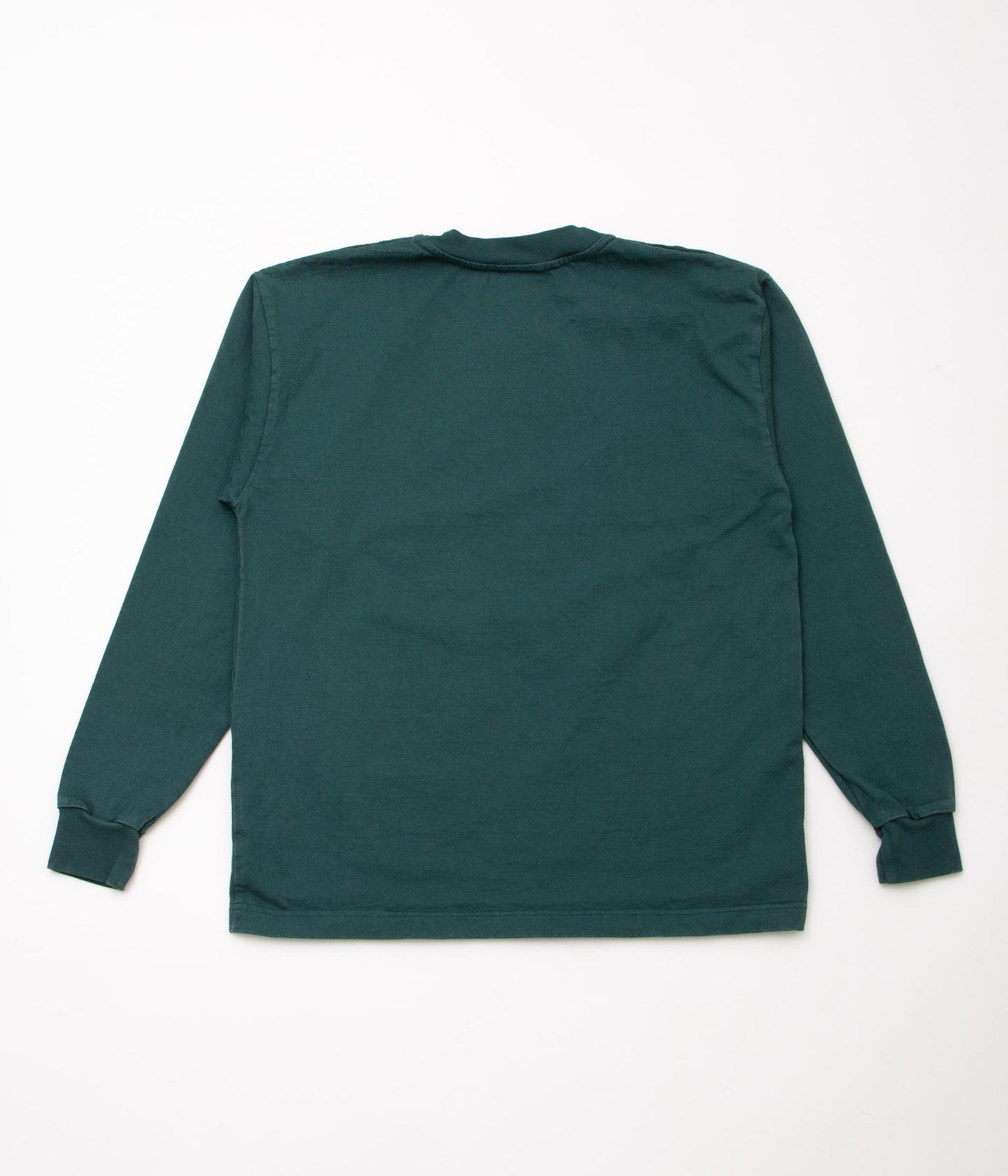 SOFT GOODS "HEAVY WEIGHT CREWNECK L/S"(LEAF GREEN)