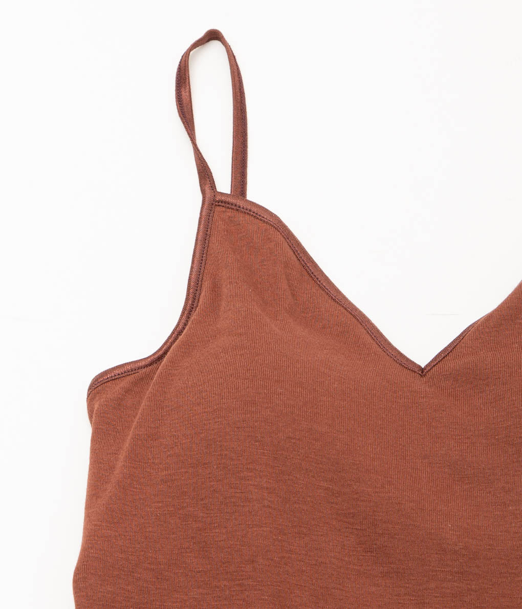 SOUPLE LUZ "BRA PAT CAMISOLE"(CHESTNUT)