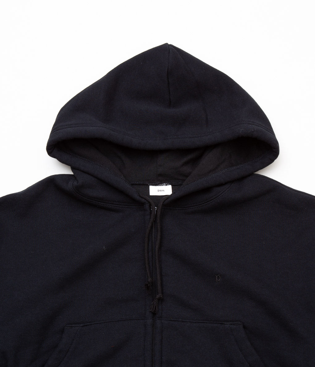 PAN "COTTON SWEAT PARKER"(BLACK)