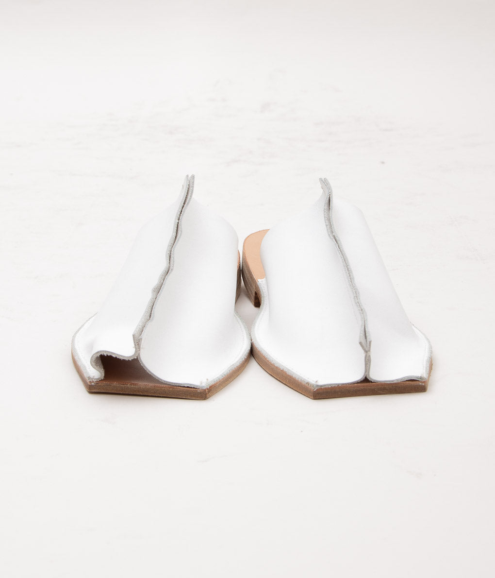 GABRIELA COLL GARMENTS "NO.7 BABOUCHE"(WHITE)