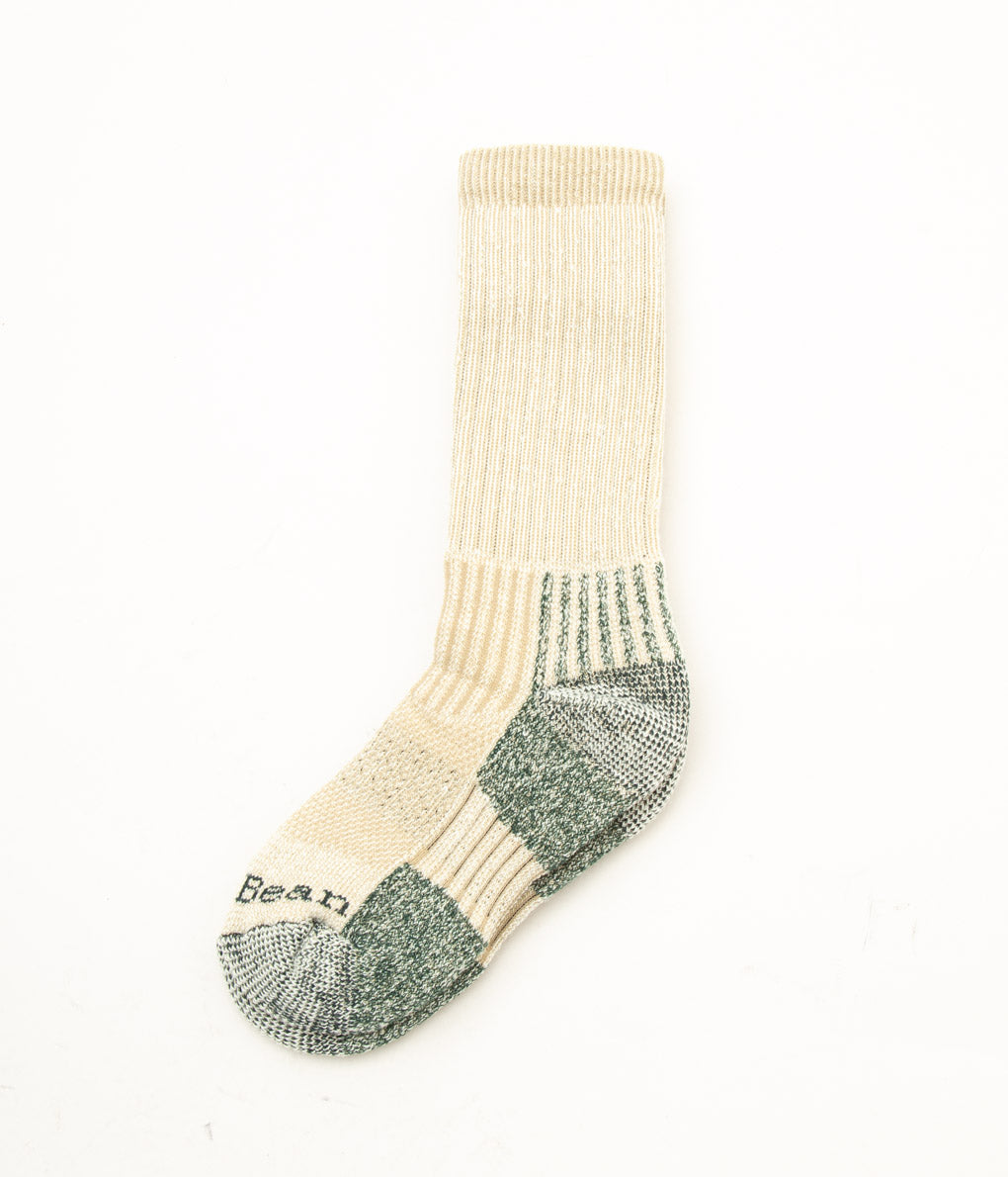 LL BEAN "LL BEAN BOOTS SOCKS"(DARK KHAKI)